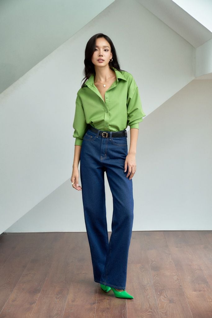  Quần Jean Ống Đứng Sarah 