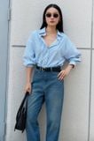  Áo Sơ Mi Sọc Oversize FAS306 
