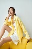  Áo Sơ Mi Sọc Oversize FAS292 