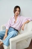  Áo Sơ Mi Sọc Oversize FAS338 