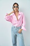  Áo Sơ Mi Sọc Oversize FAS292 