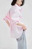  Áo Sơ Mi Trơn Oversize FAS293 