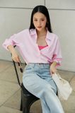  Áo Sơ Mi Trơn Oversize FAS293 