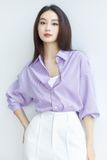  Áo Sơ Mi Sọc Oversize FAS292 
