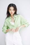  Áo Sơ Mi Sọc Oversize FAS292 