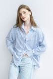  Áo Sơ Mi Sọc Oversize FAS306 