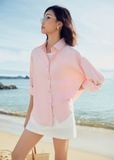  Áo Sơ Mi Trơn Oversize FAS333 