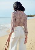  Áo Sơ Mi Hoạ Tiết Regular FAS324 