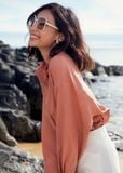  Áo Sơ Mi Trơn Oversize FAS333 