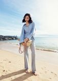  Áo Sơ Mi Trơn Oversize FAS333 