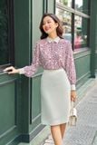  Chân váy chữ A Tuyết Mưa 