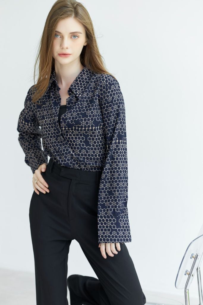  Áo Sơ Mi Lục Giác FAS283 