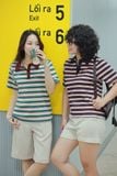  Áo Thun Polo Sọc Ngang FAP076 