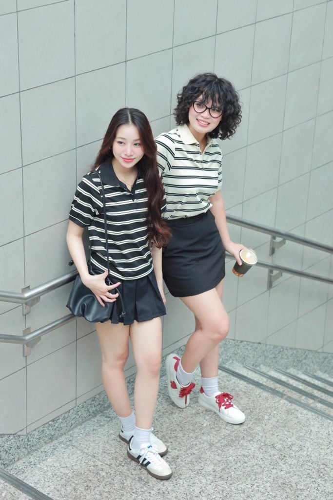  Áo Thun Polo Sọc Ngang FAP077 