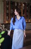  Áo Sơ Mi Trơn Oversize FAS375 