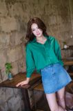  Chân Váy Jean Ngắn FVJ030 