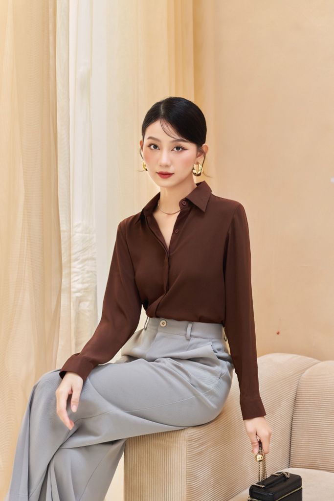  Áo Sơ Mi Trơn FAS290 