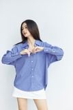  Áo Sơ Mi Sọc Oversize FAS294 