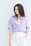  Áo Sơ Mi Sọc Oversize FAS296 