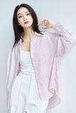  Áo Sơ Mi Sọc Oversize FAS325 