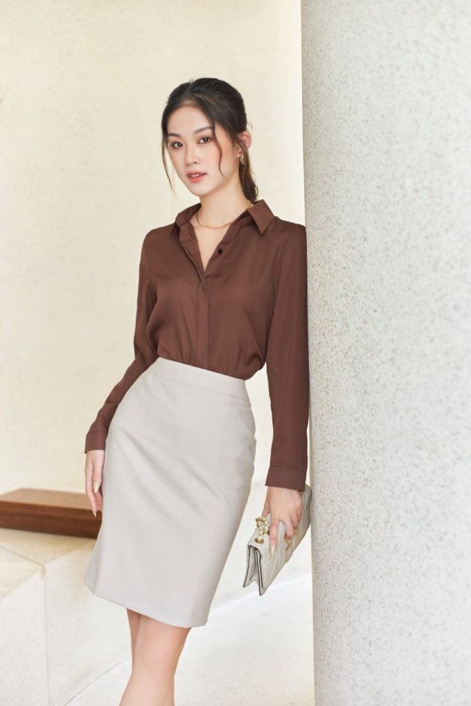 Chân váy bút chì là gì Nên mặc với áo gì hợp  Andora