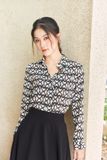  Áo Sơ Mi Họa Tiết FAS236 