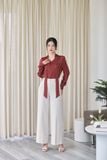  Áo Nơ Chấm Tròn FAK060 