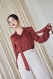  Áo Nơ Chấm Tròn FAK060 