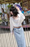  Áo 2 Dây Croptop Ren Hoa Nhí FAD074 