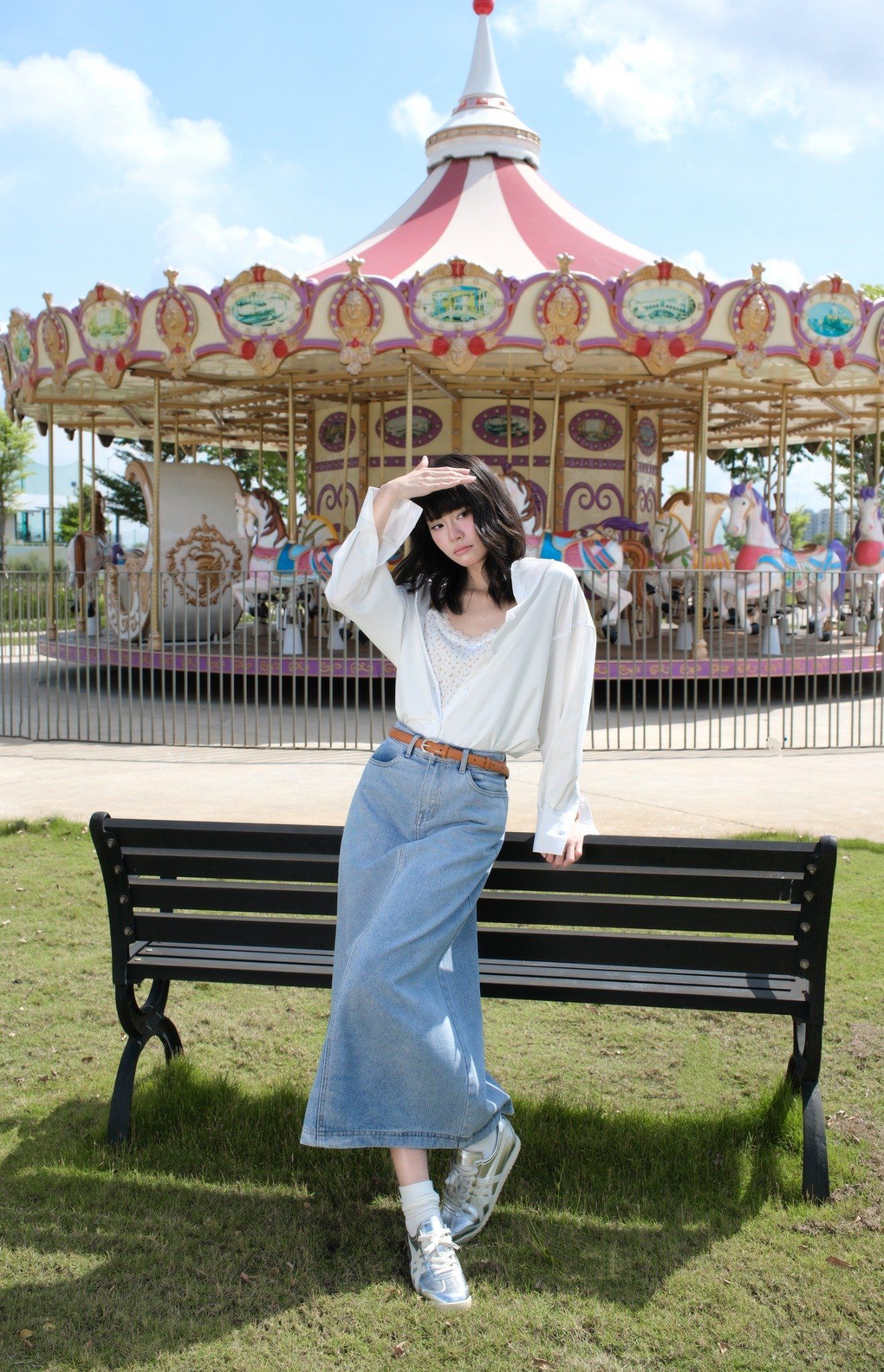  Áo 2 Dây Croptop Ren Hoa Nhí FAD074 