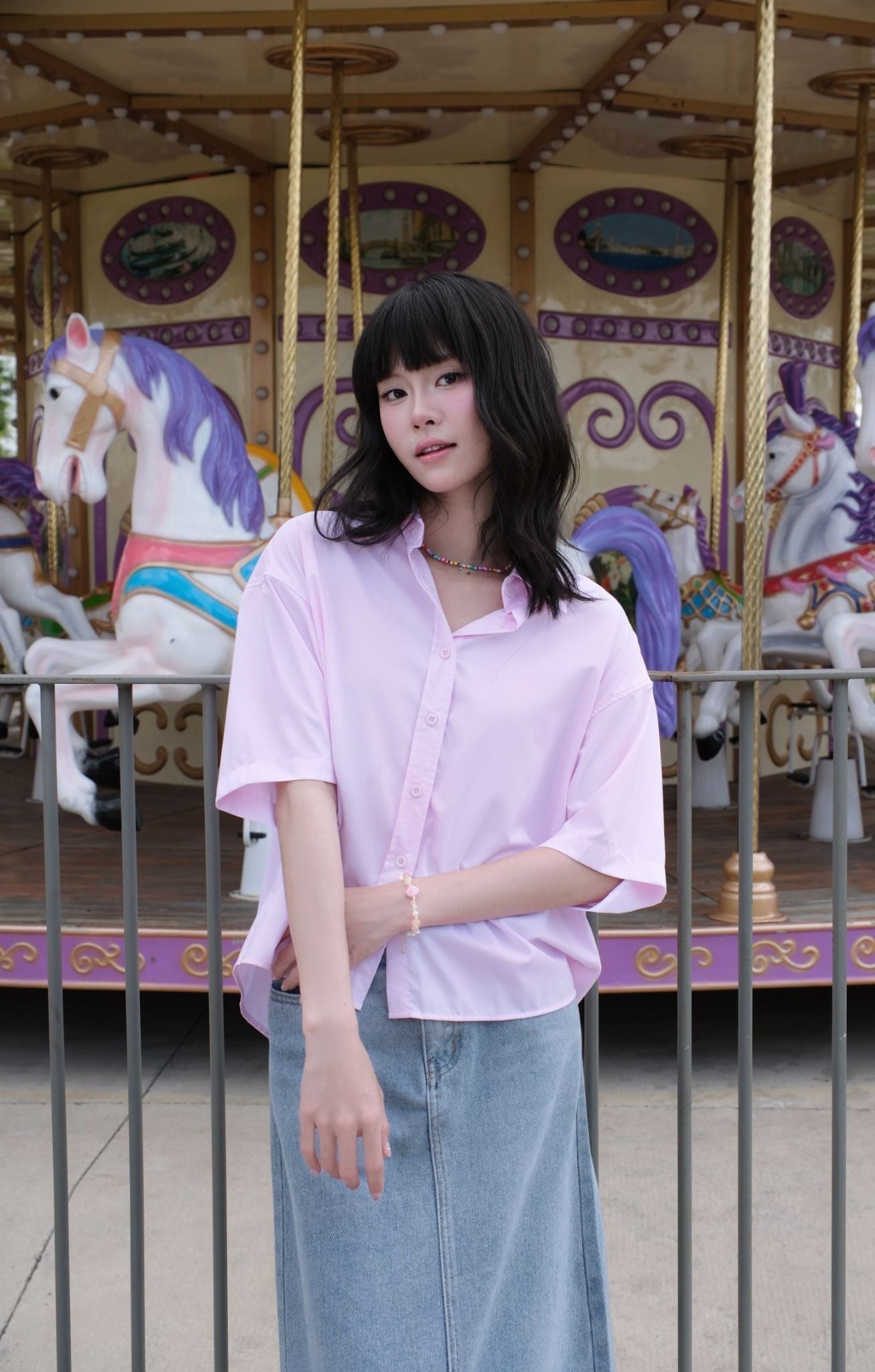  Sơ Mi Tay Ngắn FAS374 