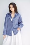  Áo Sơ Mi Sọc Oversize FAS294 