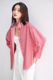  Áo Sơ Mi Sọc Oversize FAS297 