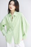  Áo Sơ Mi Sọc Oversize FAS292 