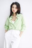  Áo Sơ Mi Sọc Oversize FAS292 