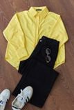  Áo Sơ Mi Trơn Oversize FAS367 