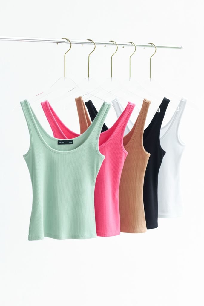  Áo Thun Ba Lỗ Cổ Trễ FAT066 