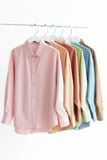  Áo Sơ Mi Trơn Oversize FAS333 