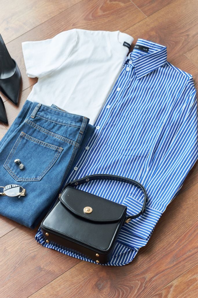  Áo Sơ Mi Dáng Dài+Túi FAS361 