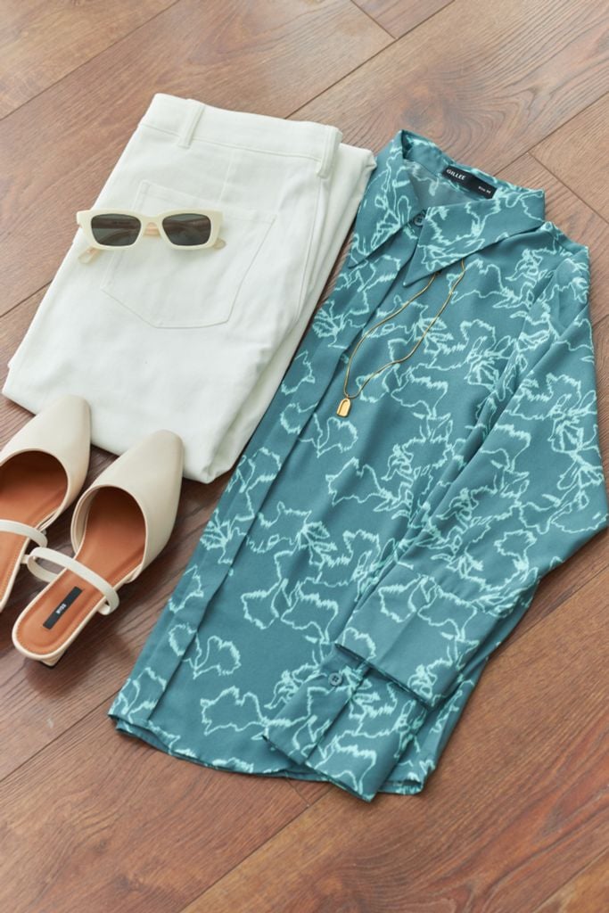  Áo Sơ Mi Hoạ Tiết FAS269 