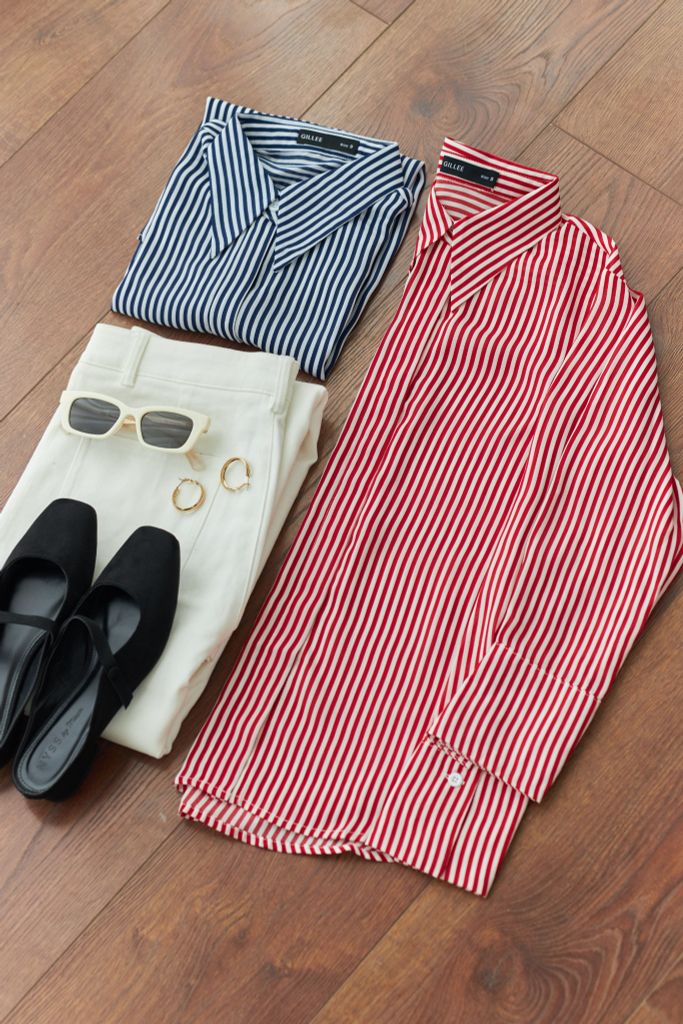  Sơ Mi Sọc Form Rộng FAS262 