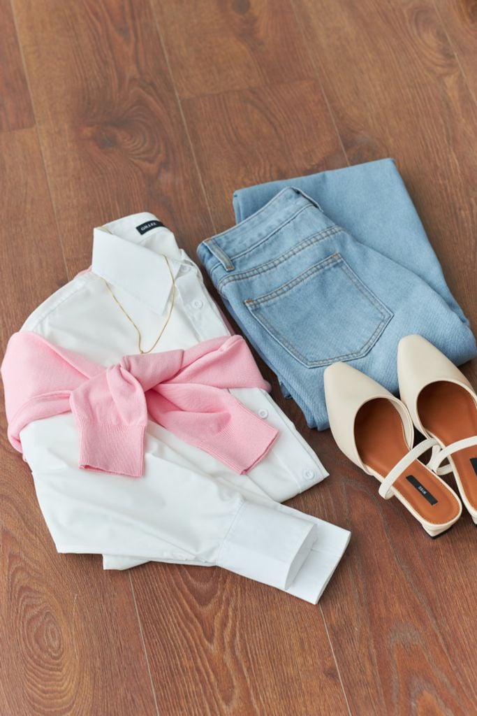  Áo Sơ Mi Croptop Trơn FAS357 