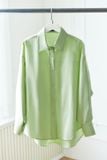  Áo Sơ Mi Trơn Oversize FAS333 