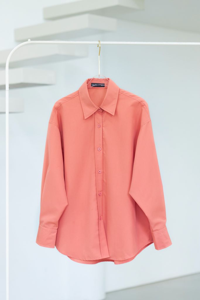  Áo Sơ Mi Trơn Oversize FAS335 