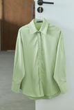  Áo Sơ Mi Trơn Oversize FAS327 