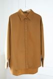  Áo Sơ Mi Trơn Oversize FAS329 