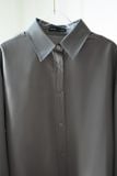 Áo Sơ Mi Trơn Oversize FAS329 