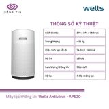  Máy lọc không khí Wells Anti Virus 