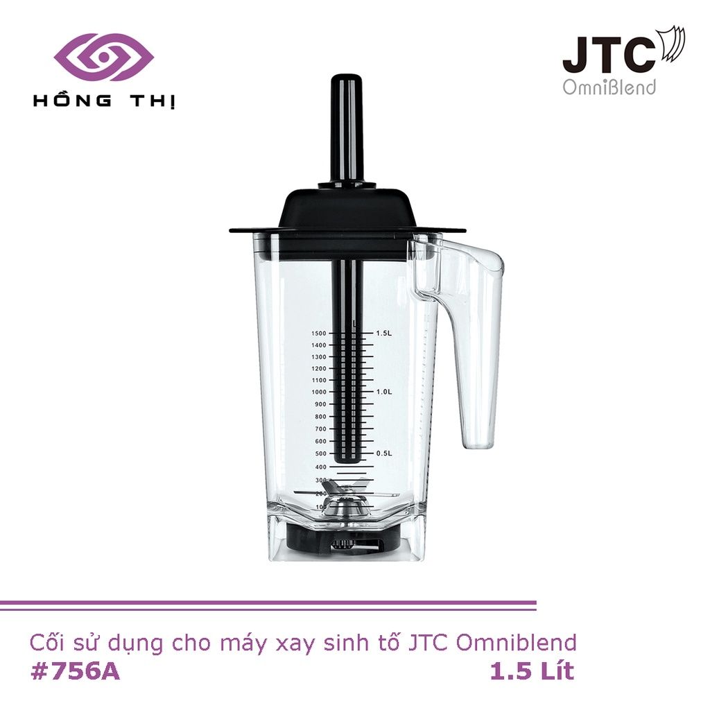  Cối máy xay sinh tố công nghiệp 1.5 Lít JTC OmniBlend mã hàng #756A- HÀNG NHẬP KHẨU CHÍNH HÃNG 