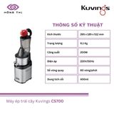  Máy ép chậm Kuvings CS700 - Nhập Khẩu Chính Hãng 
